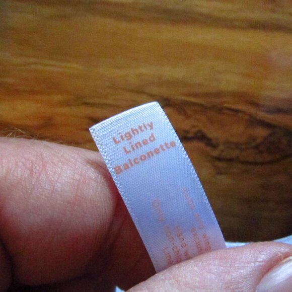 CACIQUE Floral Print Lightly Lined Balconette Underwire Bra Size 42F - Picture 7 of 7